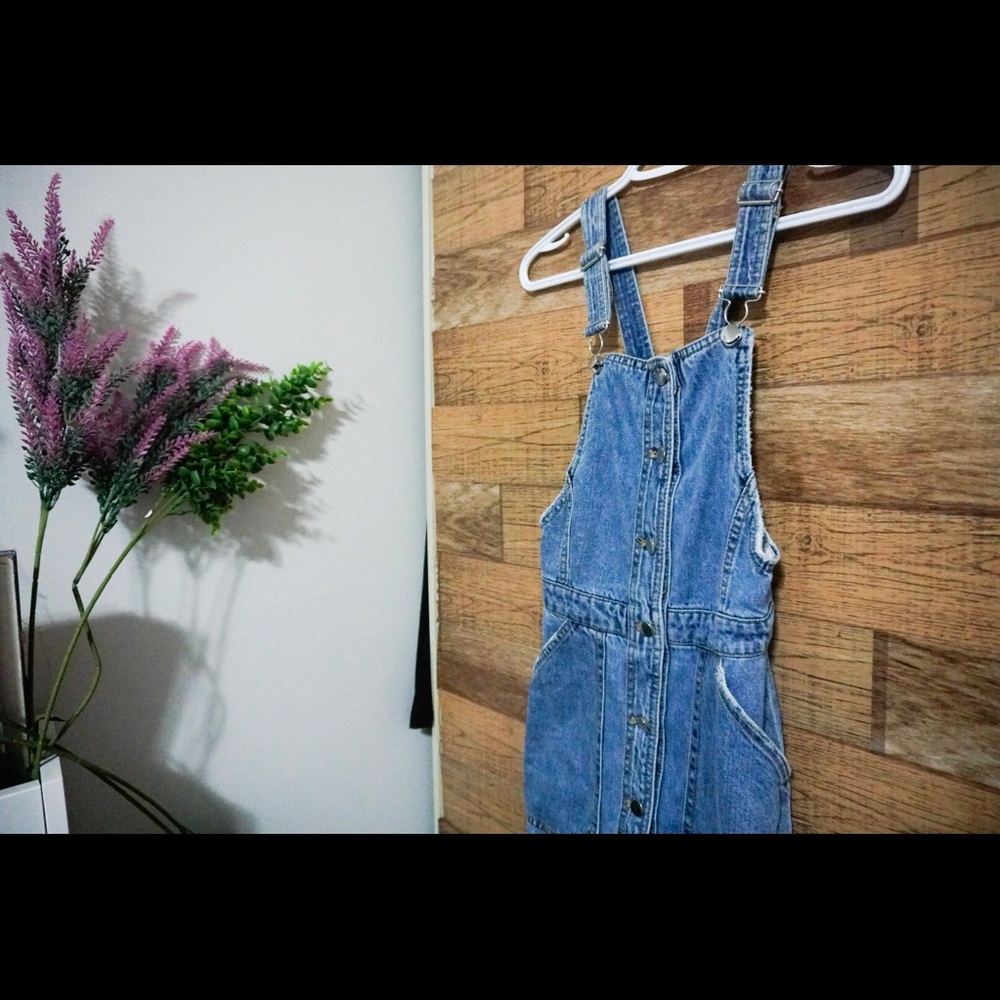 OVERALL DENIM DRESS - Picture 2 of 3